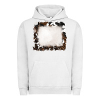 Pigment Lunar Rock cowhide and leopard background Urban Hoodie - RanaPortraitStore