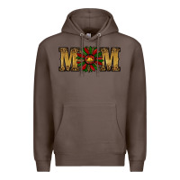 Coffee Christmas Sunflower Mom Premium Hoodie - RanaPortraitStore