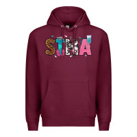 Burgundy stna Premium Hoodie - texasbilliewilder