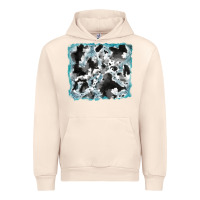 Sandshell cowhide glitter tooled leather background Urban Hoodie - RanaPortraitStore