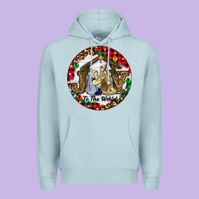 Premium Hoodie Christmas Joy To The World
