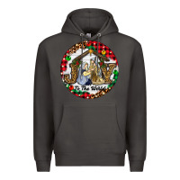 Smoke Christmas Joy To The World Premium Hoodie - RanaPortraitStore