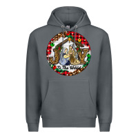 Rock Christmas Joy To The World Premium Hoodie - RanaPortraitStore