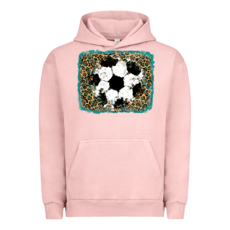 Glitter Soccer Leopard Urban Hoodie by RanaPortraitStore | Teevron