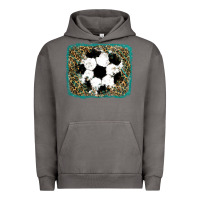 Pigment Tornado glitter soccer leopard Urban Hoodie - RanaPortraitStore