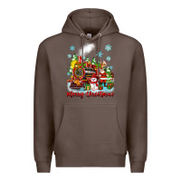 Coffee merry christmas polar express Premium Hoodie - Zillion Design Studio