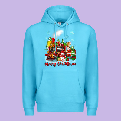 Merry Christmas Polar Express Premium Hoodie Designed By Zillion Design Studio