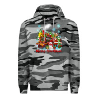 Slate Camo merry christmas polar express Premium Hoodie - Zillion Design Studio