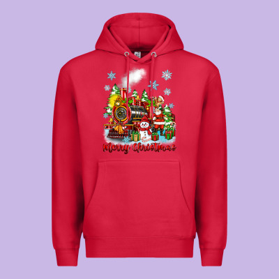 Merry Christmas Polar Express Premium Hoodie Designed By Zillion Design Studio