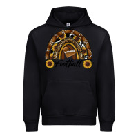 Black football rainbow Urban Hoodie - RanaPortraitStore