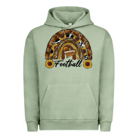 Pigment Oil Green football rainbow Urban Hoodie - RanaPortraitStore