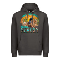 Smoke sometimes fancy always ranchy Premium Hoodie - texasbilliewilder