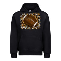 Black leopard american football backround Urban Hoodie - RanaPortraitStore