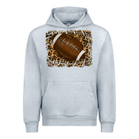 Heather Grey leopard american football backround Urban Hoodie - RanaPortraitStore