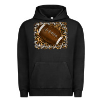 Pigment Black leopard american football backround Urban Hoodie - RanaPortraitStore