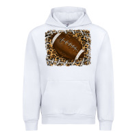 White leopard american football backround Urban Hoodie - RanaPortraitStore