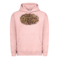 Pigment Salmon leopard pattern Urban Hoodie - RanaPortraitStore