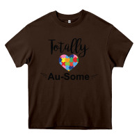 Chocolate Brown totally au some Heavy Core Tee - CowhideDigitalArt
