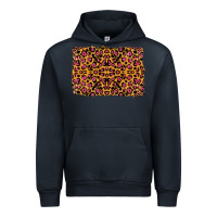 Navy leopard glitter background Urban Hoodie - RanaPortraitStore