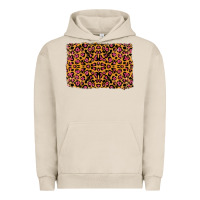 Pigment French Oak leopard glitter background Urban Hoodie - RanaPortraitStore