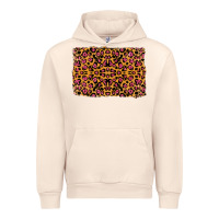 Sandshell leopard glitter background Urban Hoodie - RanaPortraitStore