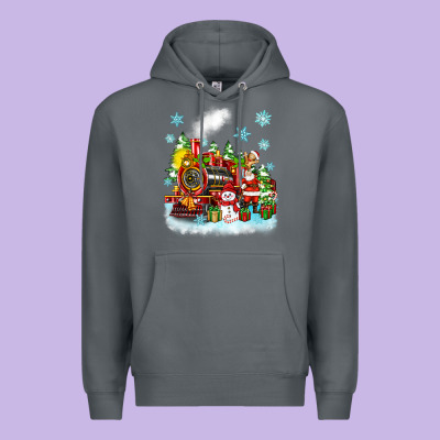 Christmas Polar Express Santa Premium Hoodie Designed By Zillion Design Studio