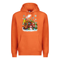 Carrot christmas polar express santa Premium Hoodie - Zillion Design Studio