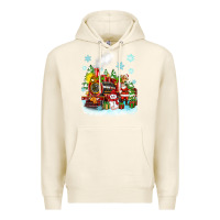 Tofu christmas polar express santa Premium Hoodie - Zillion Design Studio