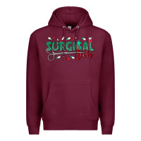 Burgundy surgical tech Premium Hoodie - texasbilliewilder