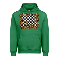 Emerald racing leopard background Urban Hoodie - RanaPortraitStore