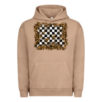 Pigment Burro racing leopard background Urban Hoodie - RanaPortraitStore
