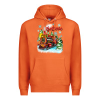 Carrot christmas polar express believe Premium Hoodie - Zillion Design Studio