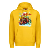 Lemon christmas polar express believe Premium Hoodie - Zillion Design Studio