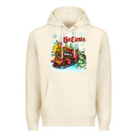 Sandshell christmas polar express believe Premium Hoodie - Zillion Design Studio