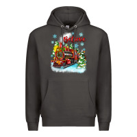 Smoke christmas polar express believe Premium Hoodie - Zillion Design Studio