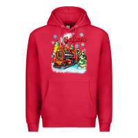 Cardinal christmas polar express believe Premium Hoodie - Zillion Design Studio