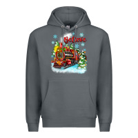 Rock christmas polar express believe Premium Hoodie - Zillion Design Studio