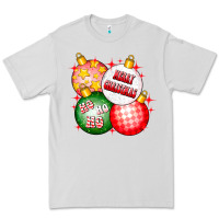 Dove Grey merry christmas ball Premium Tee - CowhideDigitalArt
