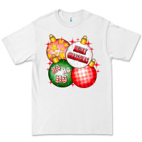 White merry christmas ball Premium Tee - CowhideDigitalArt