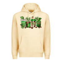 Pina Colada t  rex coffee cups Premium Hoodie - texasbilliewilder