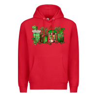 Red t  rex coffee cups Premium Hoodie - texasbilliewilder