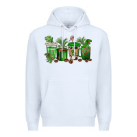 White t  rex coffee cups Premium Hoodie - texasbilliewilder