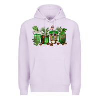 Lilac t  rex coffee cups Premium Hoodie - texasbilliewilder