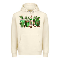 Sandshell t  rex coffee cups Premium Hoodie - texasbilliewilder