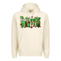 Tofu t  rex coffee cups Premium Hoodie - texasbilliewilder