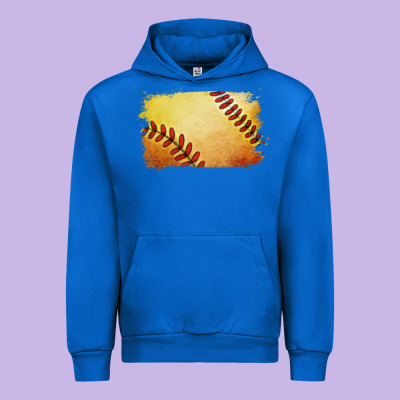 Urban Hoodie softball brushstroke
