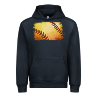 Navy softball brushstroke Urban Hoodie - RanaPortraitStore