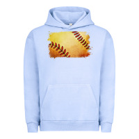 Pigment Grape Ice softball brushstroke Urban Hoodie - RanaPortraitStore