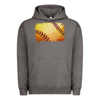 Pigment Tornado softball brushstroke Urban Hoodie - RanaPortraitStore