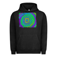Pigment Black tie dye backround Urban Hoodie - RanaPortraitStore